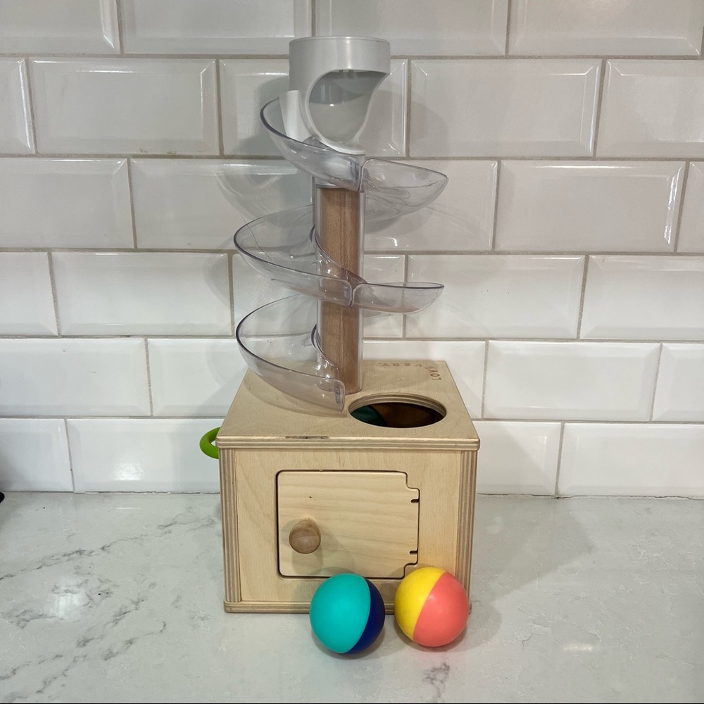 Lovevery Slide and Seek Ball Run